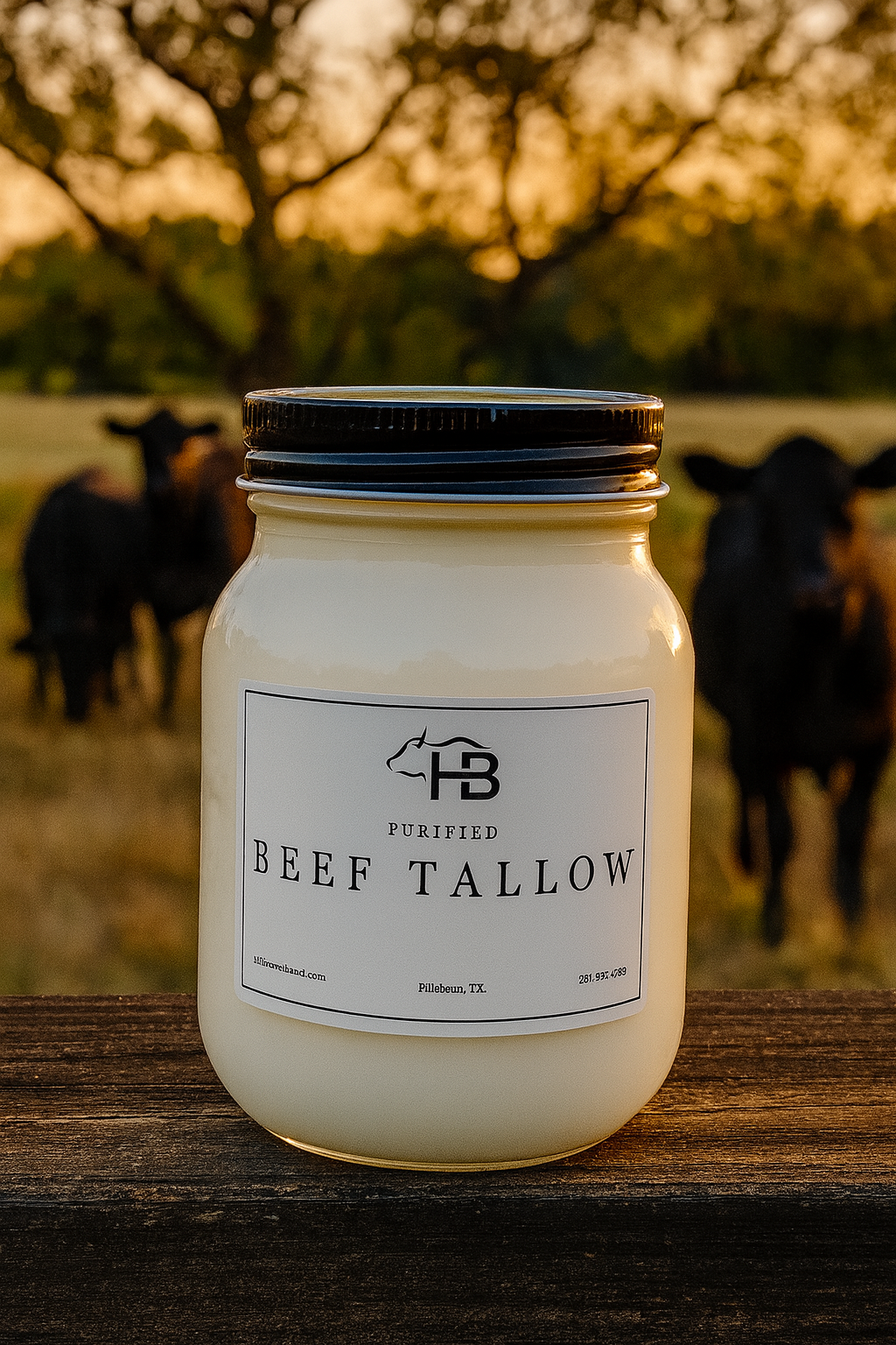 Beef Tallow 16 oz (Cooking)