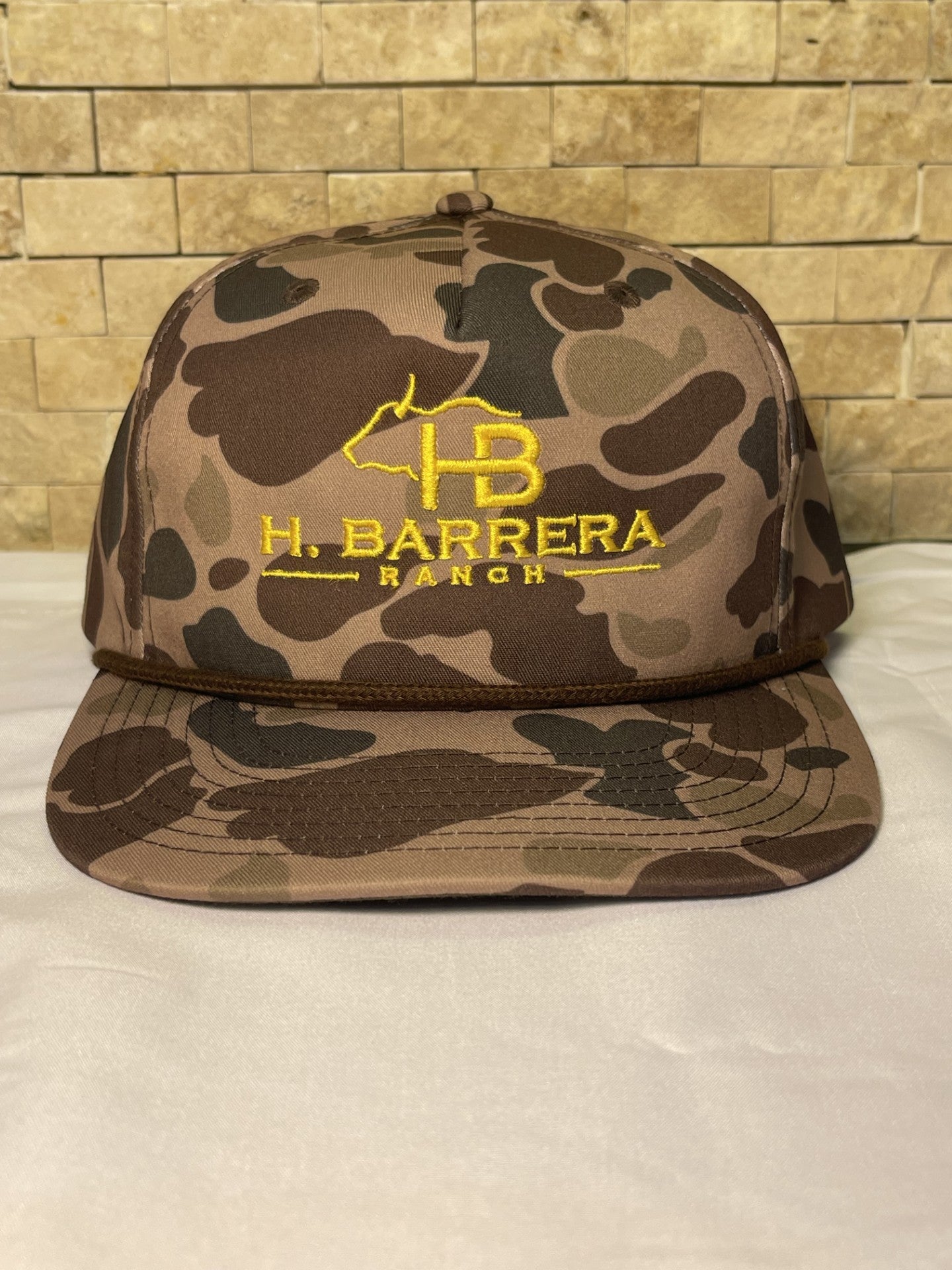 HB - Richardson 256P - Bark Duck Camo Rope Hat