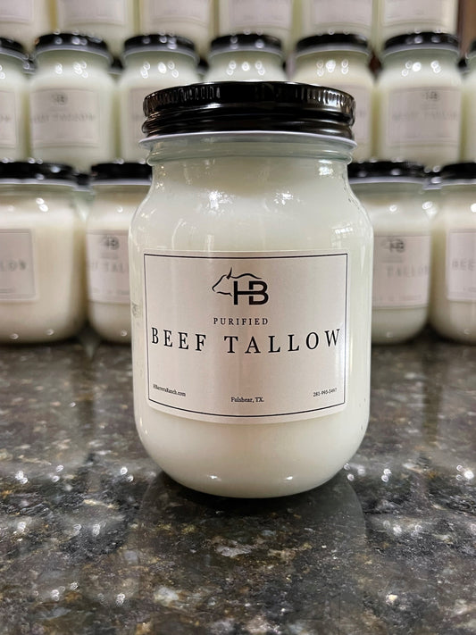 Beef Tallow 16 oz (Cooking)