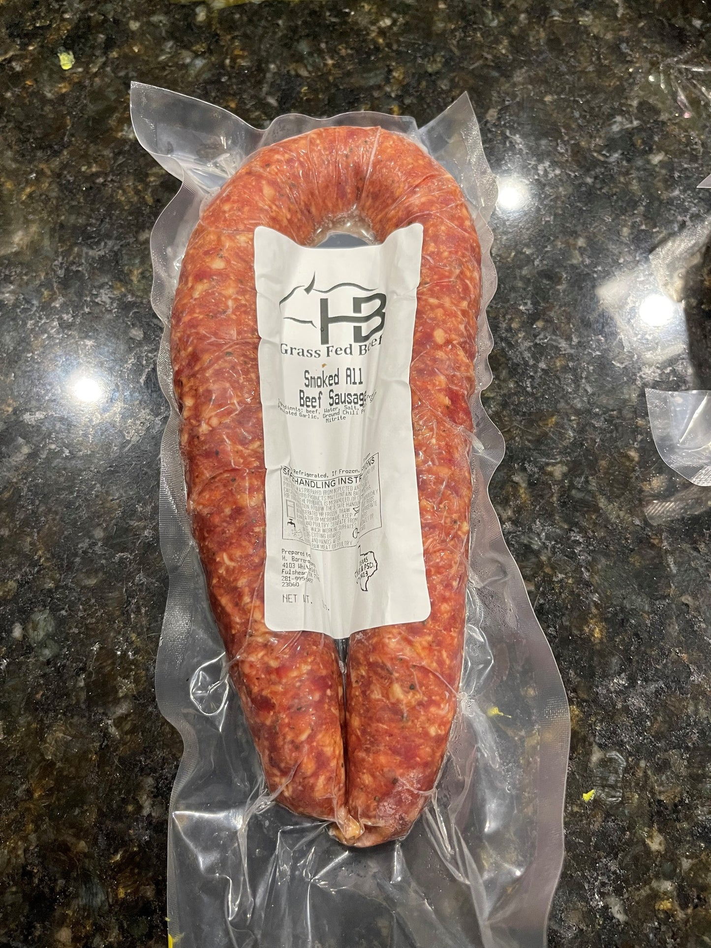 Beef Sausage Link
