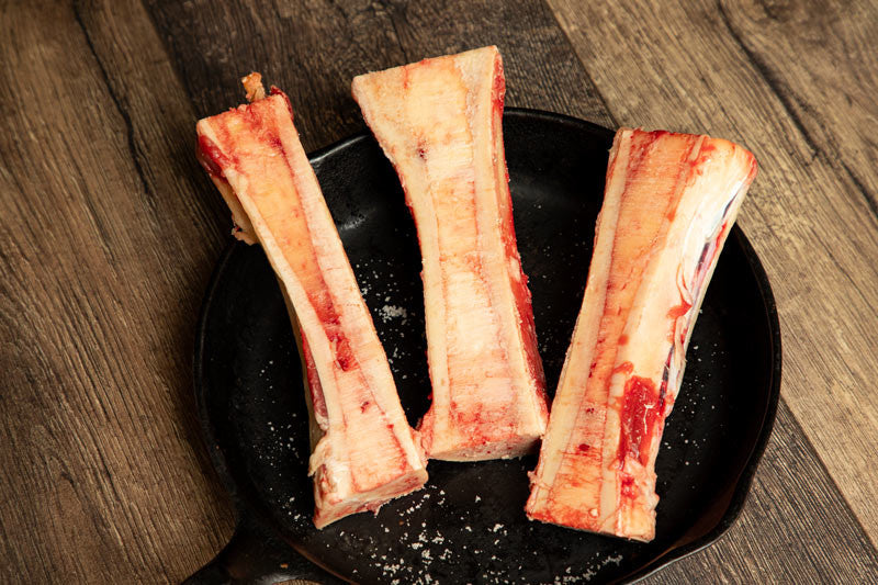 Canoe Cut Marrow Bones - 2 lb