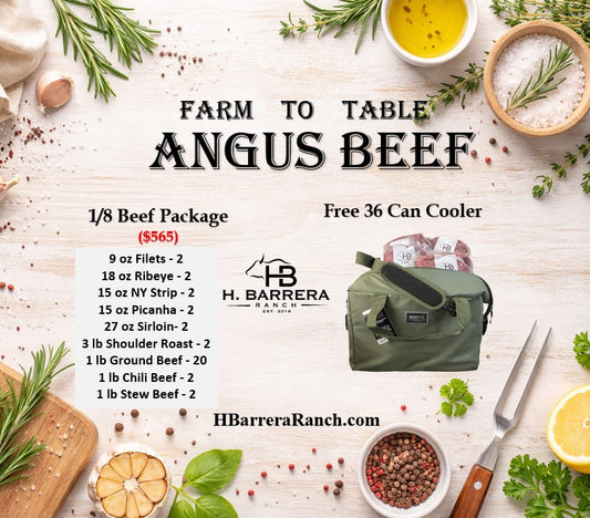 1/8 - Beef Package