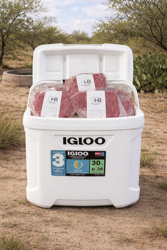 30 Ground Beef - Marine Cooler (30Q)