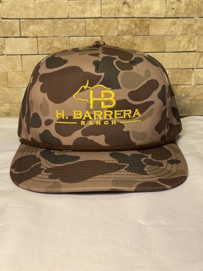 HB - Richardson 256P - Bark Duck Camo Rope Hat