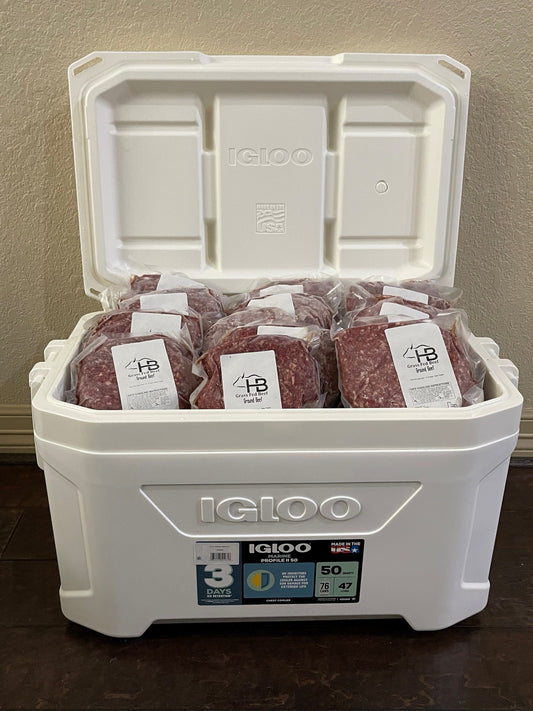 40 Ground Beef - Marine Cooler (50Q)