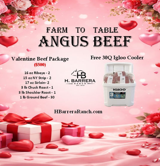 Valentines Beef Package
