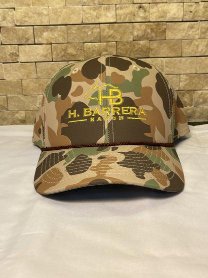 HB - Imperial 5058 - Frog Skin Camo Rope Hat